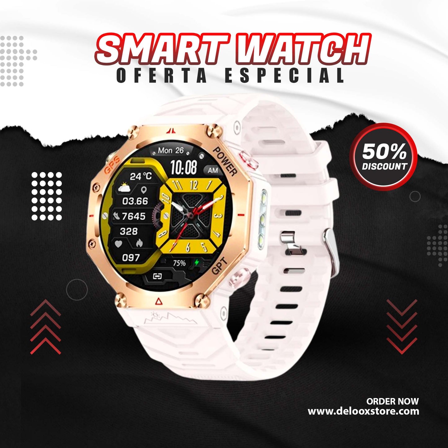 SMARTWATCH MILITARY RAPTOR® (ORIGINAL)