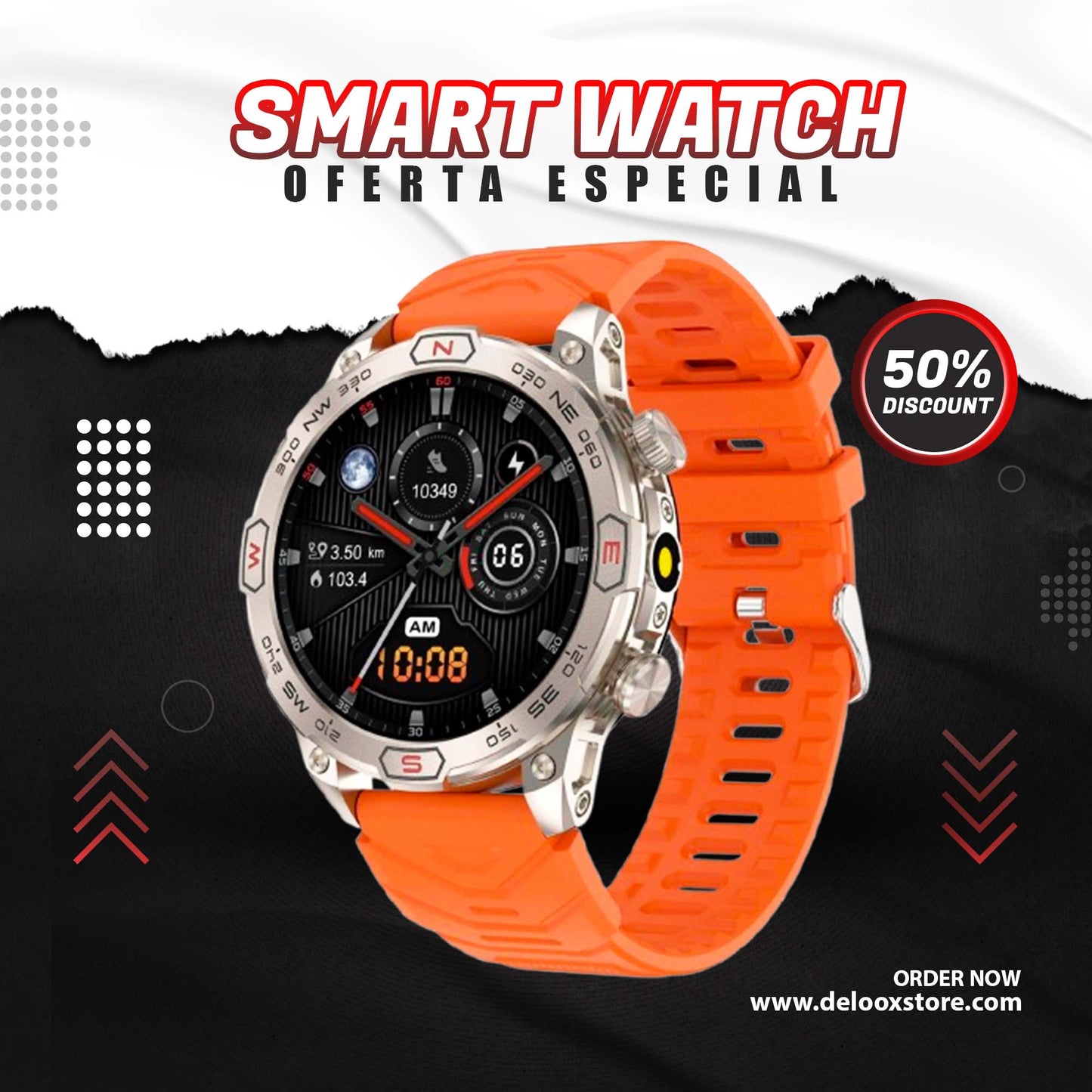 SMARTWATCH MILITARY ULTRA BOSS® 2