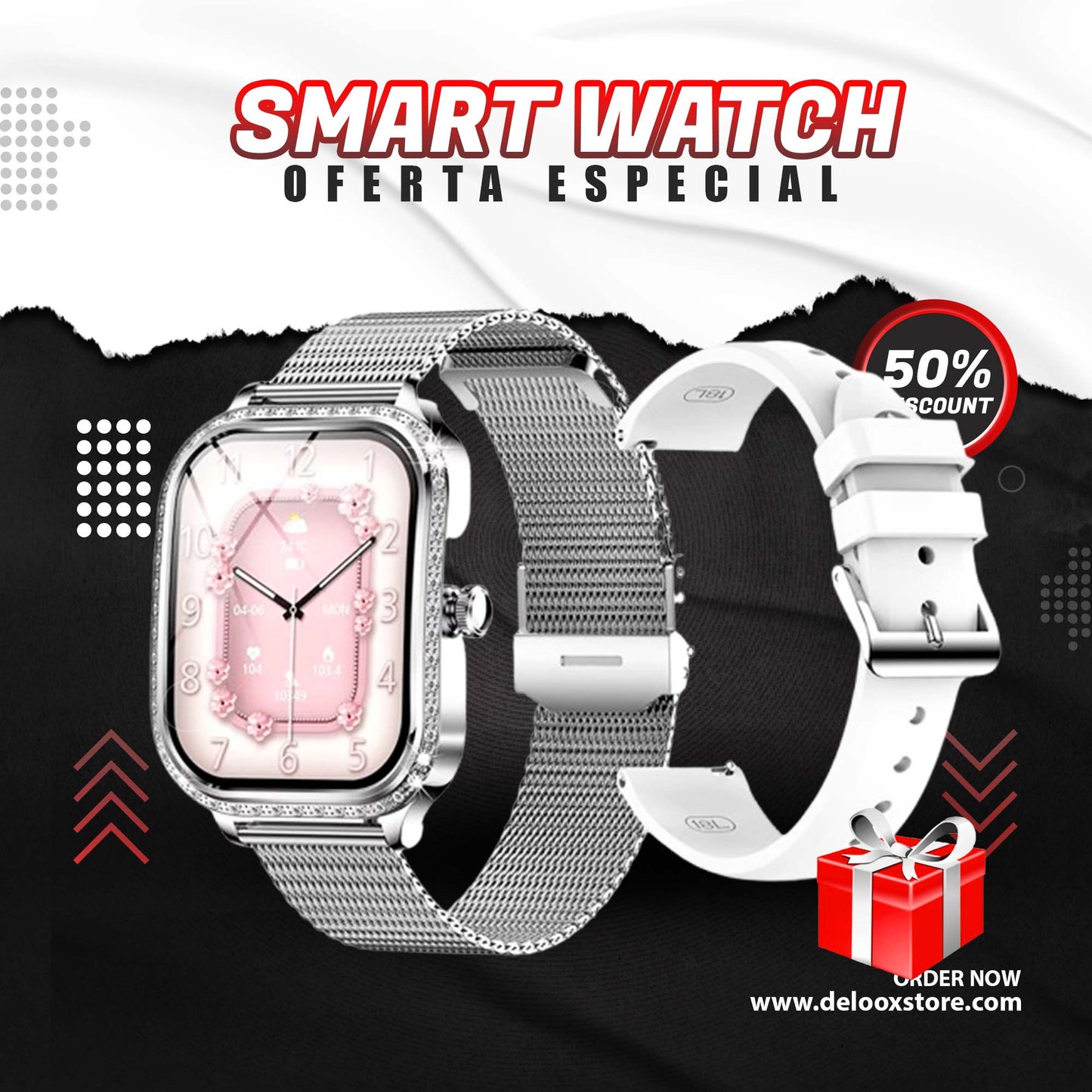 💕PROMO SMARTWATCH DIAMOND ULTRA + CORREA ADICIONAL 🎁