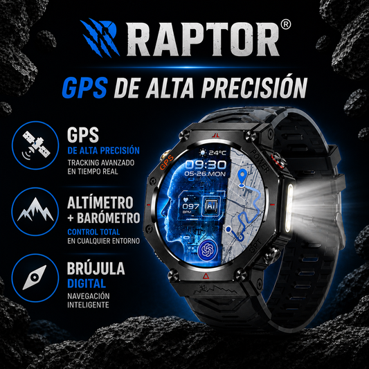 RAPTOR® – RELOJ MILITAR GPS