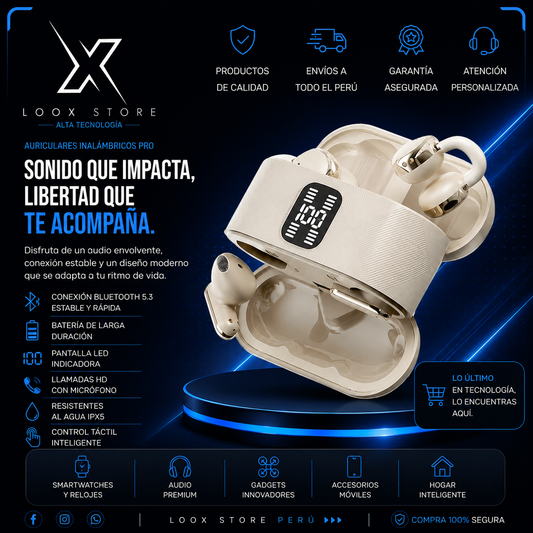 EARBUS DUAL LED  - 4 audifonos en 1