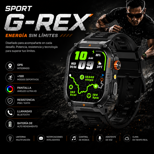 SPORT G-REX® – SMARTWATCH DEPORTIVO GPS