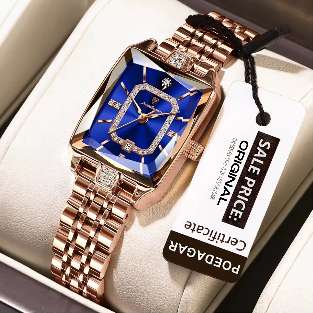 Reloj Elegant Gold Edition®︎