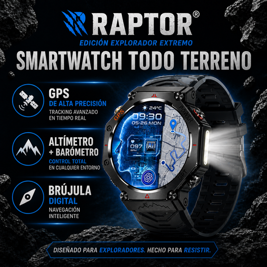 RAPTOR® – RELOJ MILITAR GPS