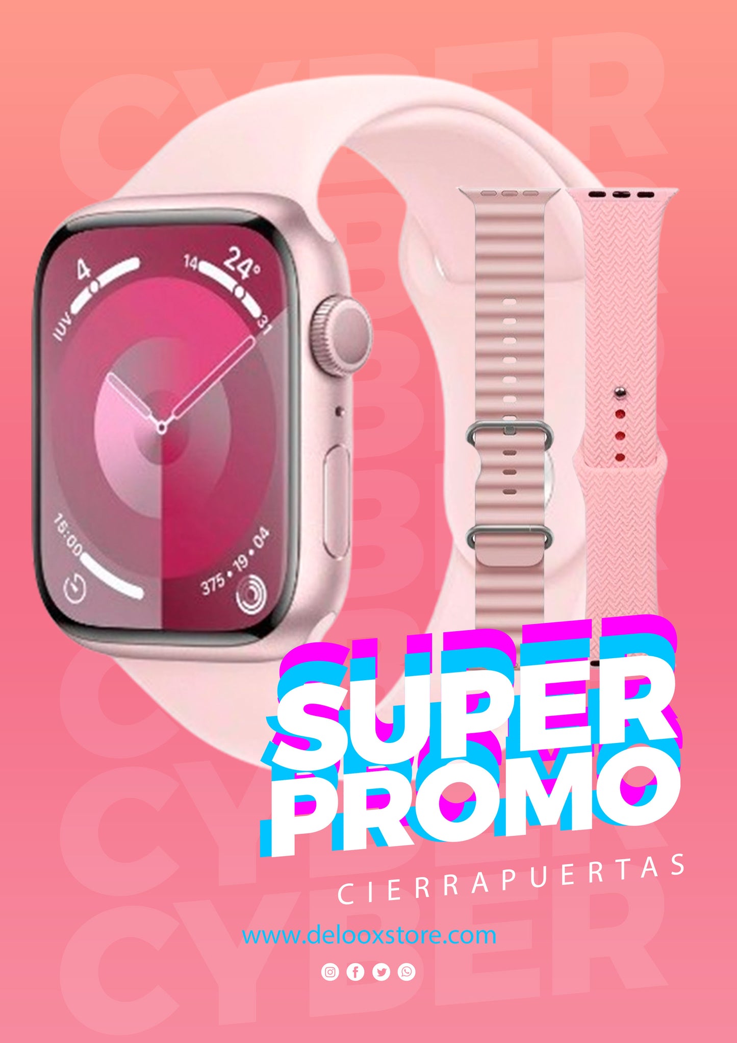 📢PROMO SMARTWATCH SERIE 9 PREMIUM + 2 REGALOS🎁🎁