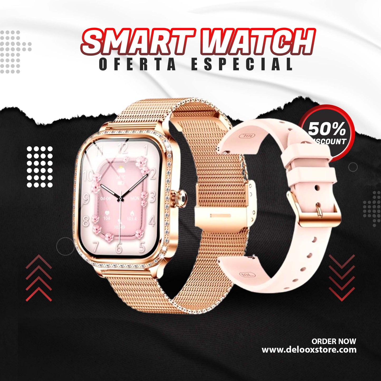 💕PROMO SMARTWATCH DIAMOND ULTRA + CORREA ADICIONAL 🎁