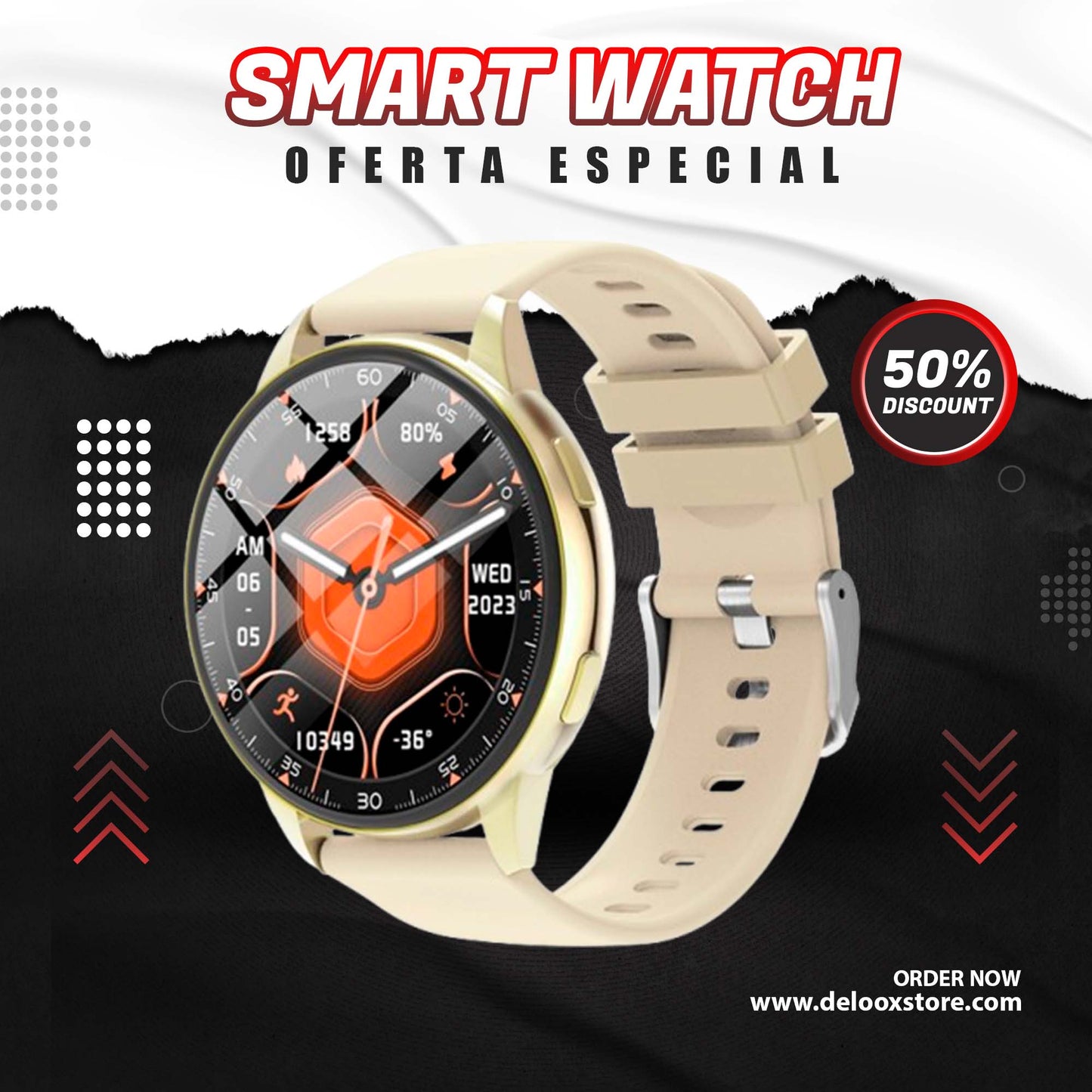 SMARTWATCH ELEGANT PRO (NUEVO)