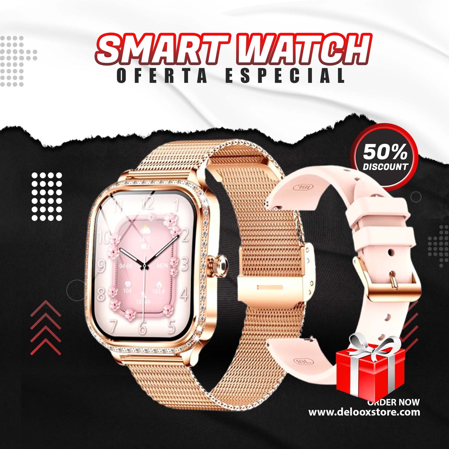 💕PROMO SMARTWATCH DIAMOND ULTRA + CORREA ADICIONAL 🎁