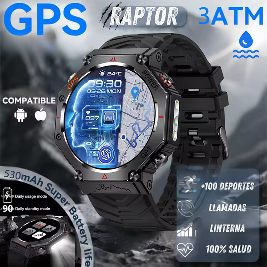 SMARTWATCH MILITARY RAPTOR® (2025)