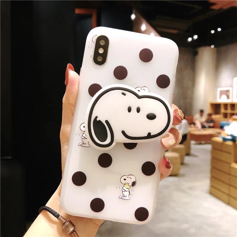 CASE SNOOPY + POPSOCKET